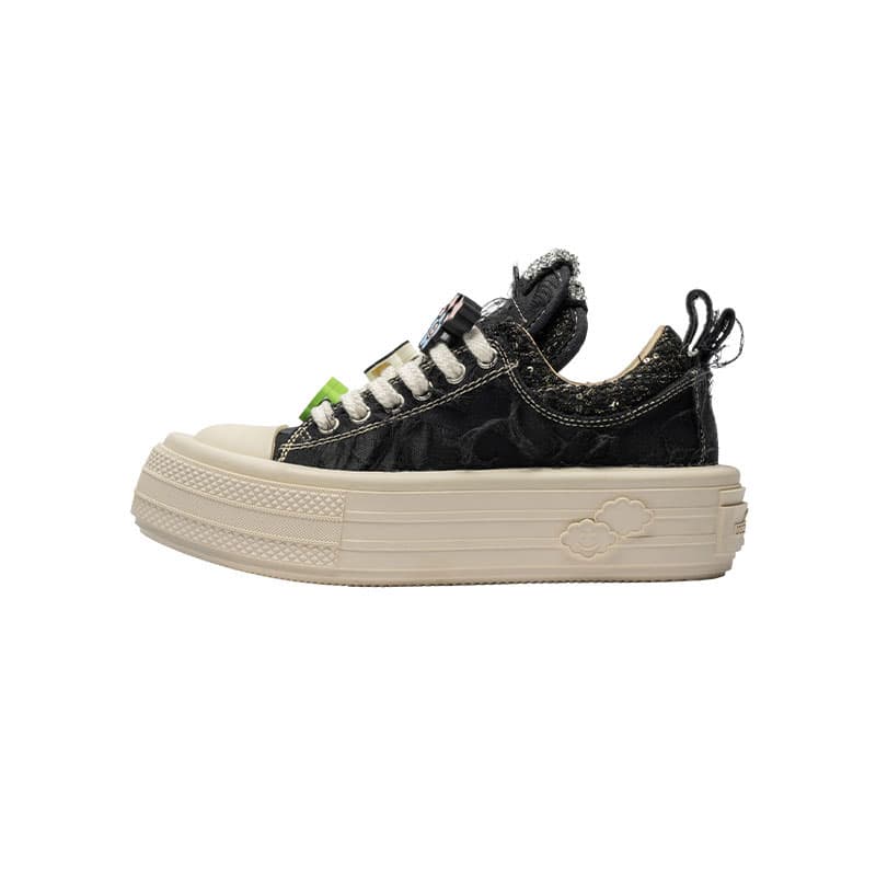Foreshadow 'Double Uni' Sneaker Black