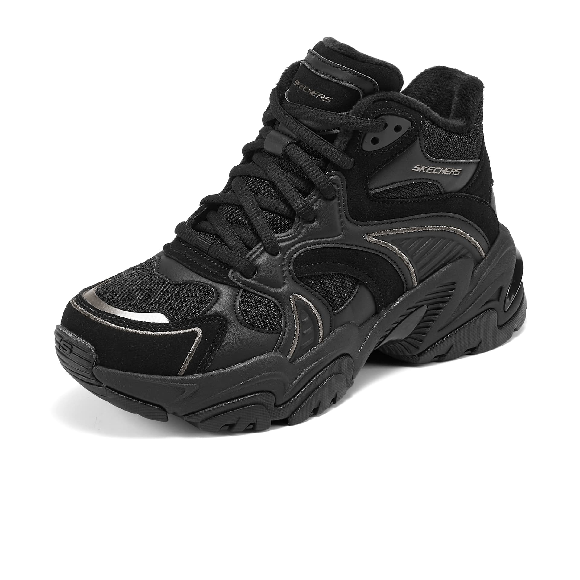 Skechers DLITES Vintage Mecha 2025 Fall Mesh, Artificial Thermal Height Increasing