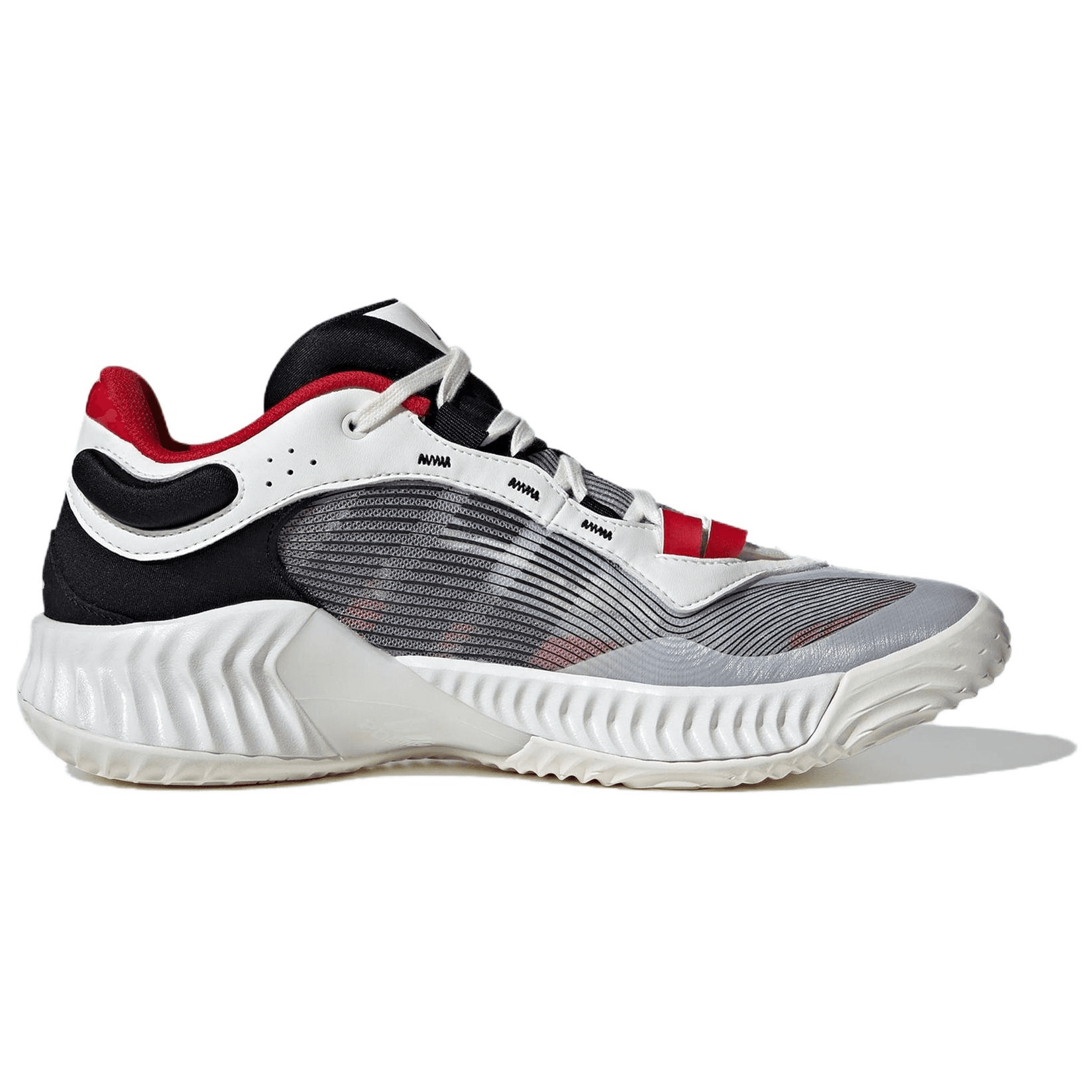 Adidas PRO VENTILATE Comfortable Lightweight White Black Red