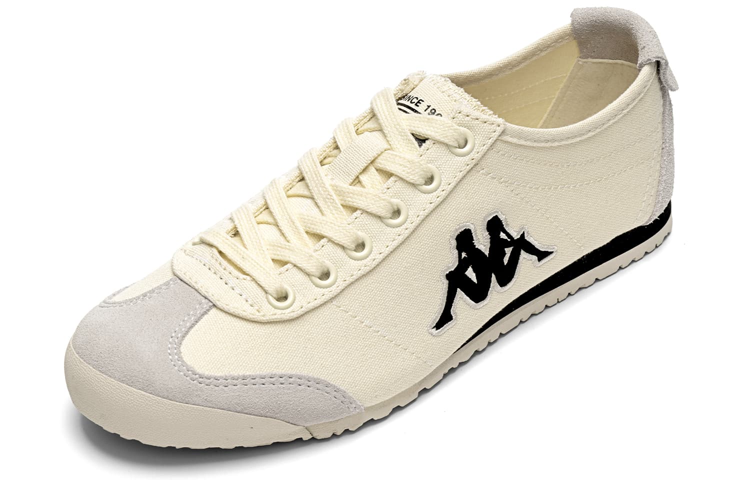 Kappa 1967 Back to Back Resistant, Resistant, Breathable Canvas Winter White, Black