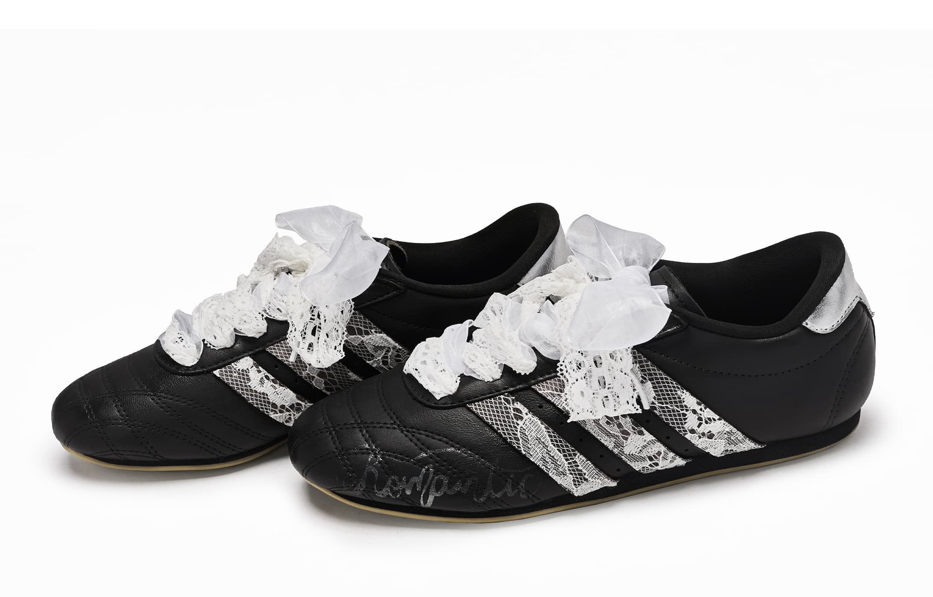 Adidas Originals Taekwondo REGO Hot Dog, Moonlight Lace Black White Silver
