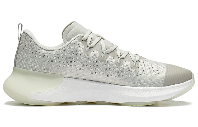 Li Ning Wujie 4 Fabric Antarctic Gray