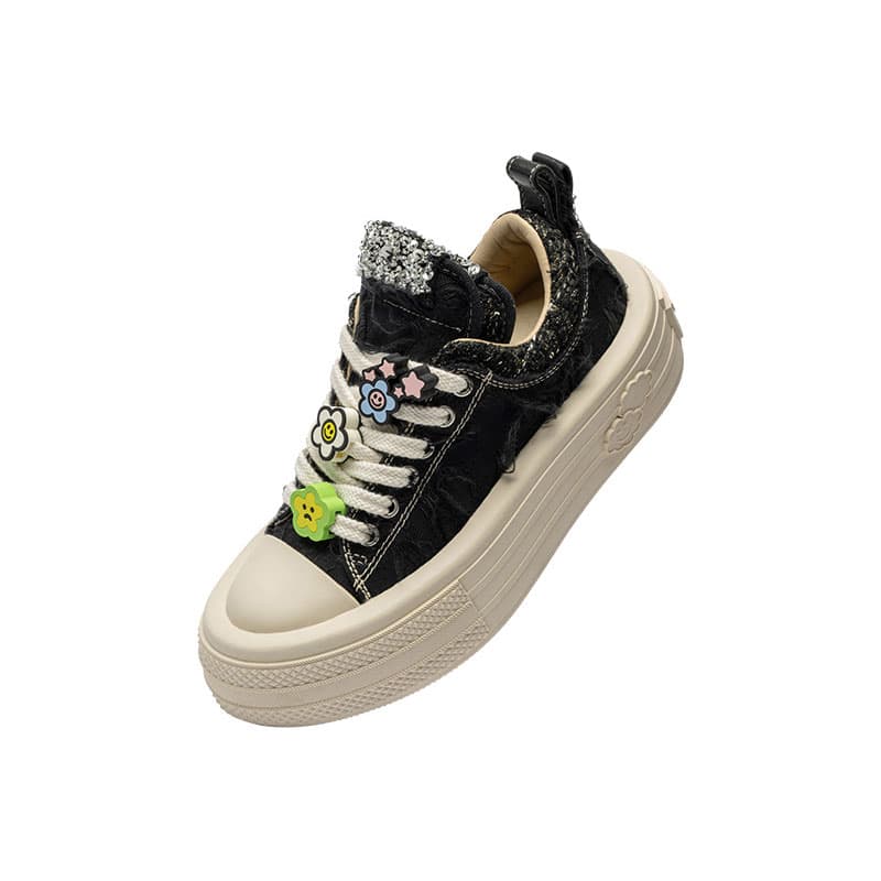 Foreshadow 'Double Uni' Sneaker Black