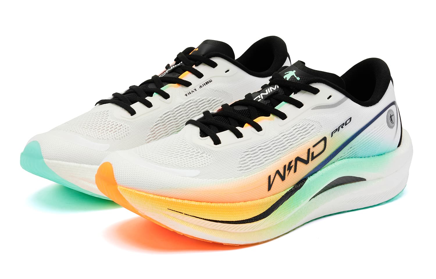 QIAODAN Strong Wind 2.0 PRO Jordan White Flying Shadow Orange Jordan White Flying Shadow Orange