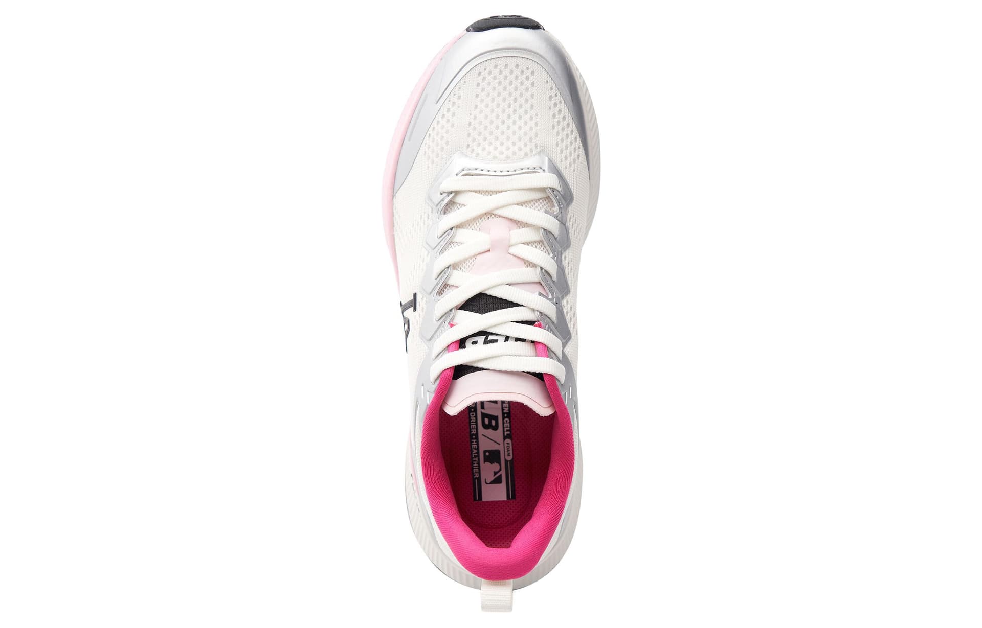MLB Chunky Runner Ath Flow Lightweight Silver Pink