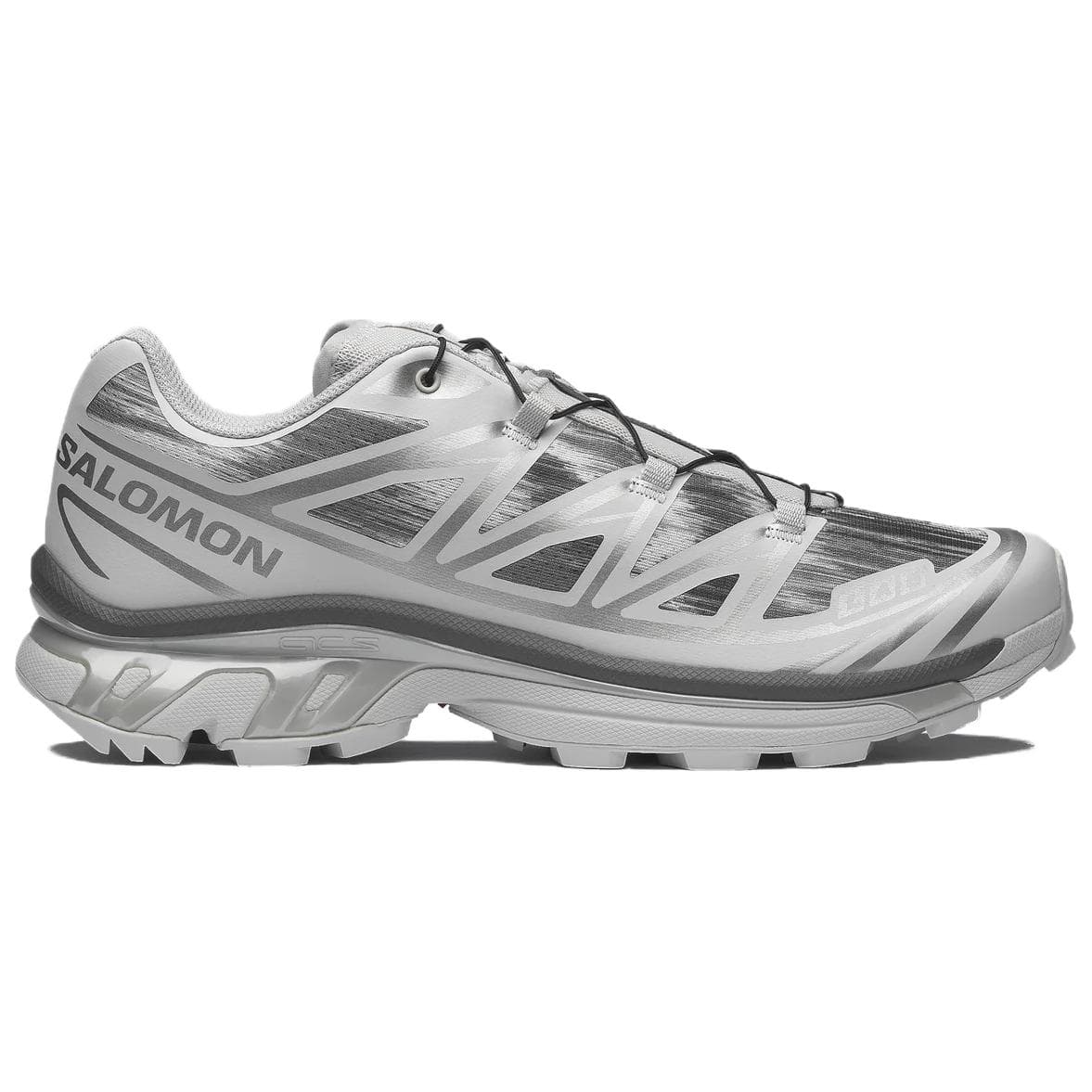 SALOMON XT 6 Breathable Agile ChassisTM System/Mud Contagrip Silver Gray