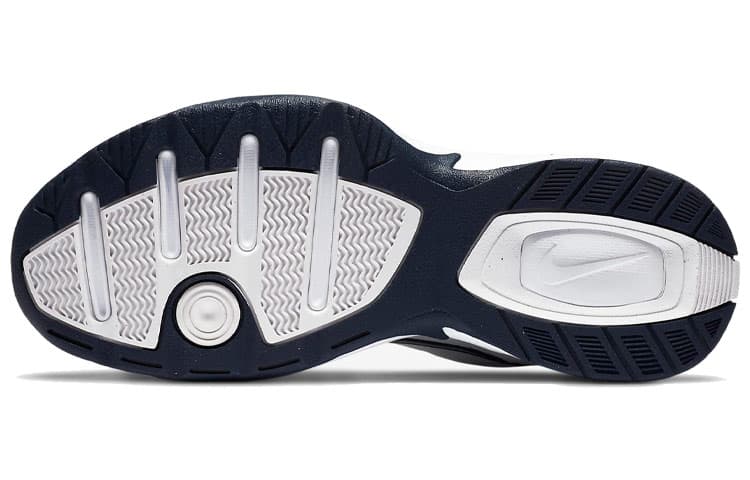 Nike Air Monarch 4 White Navy Chunky Blue White