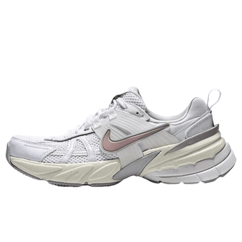 Nike V2K Run Gray Pink Orange Gray Pink Orange