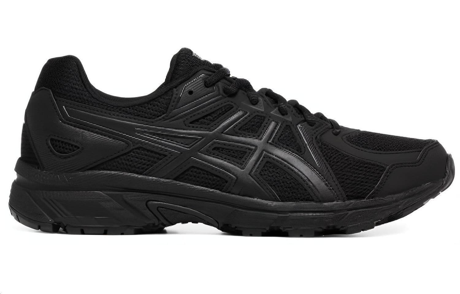 ASICS Jog 100 T Fabric Breathable VIBRAM® MEGAGRIP Triple Black