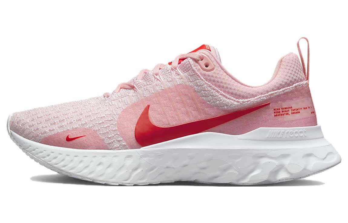 Nike React Infinity Run Flyknit 3 Premium 'Medium Soft Pink Light Crimson'