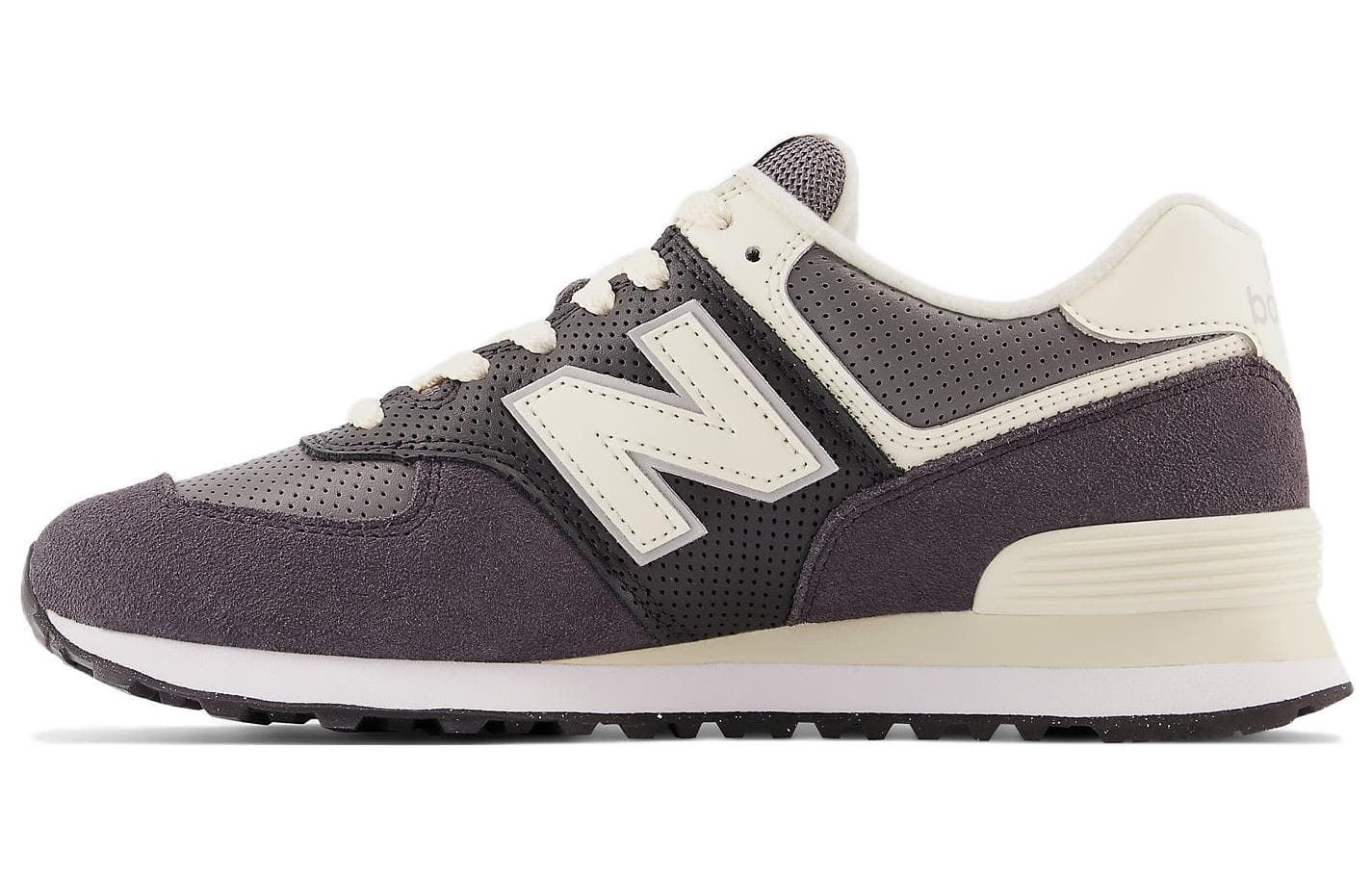 574 New Balancev2 'Black Grey Cream'