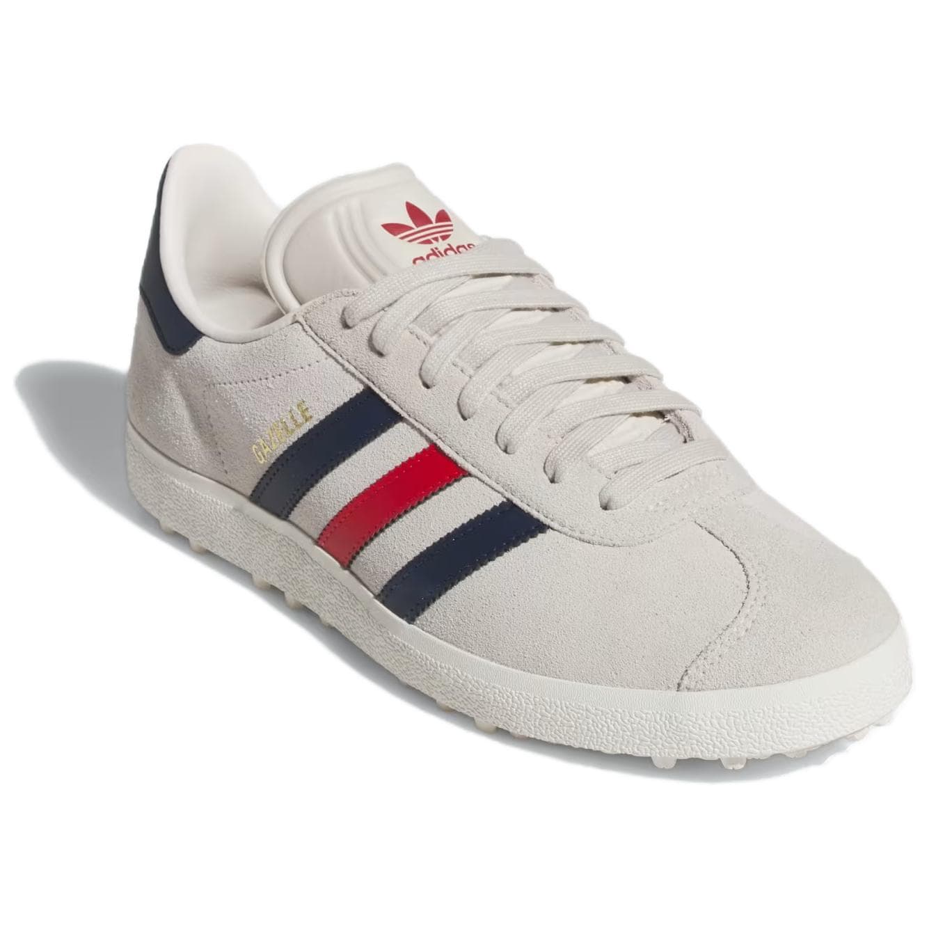 Gazelle Adidas Originals Spikeless Golf 'Alumina Night Indigo Scarlet'
