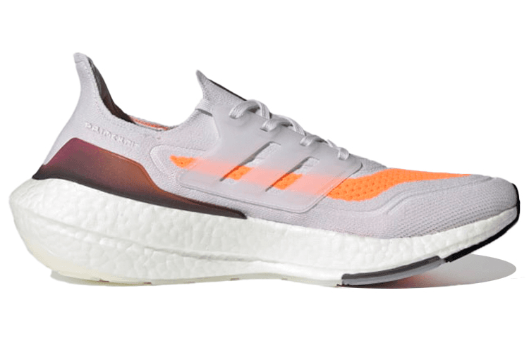 UltraBoost 21 Adidas 'Grey Screaming Orange'