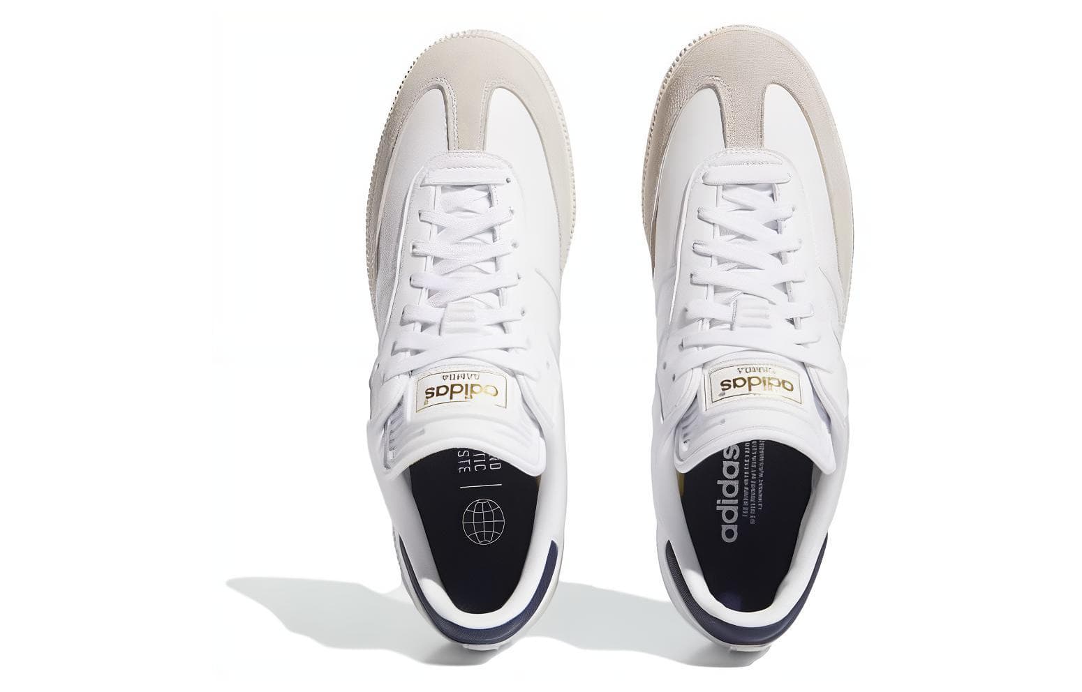 Adidas Samba White Collegiate Navy