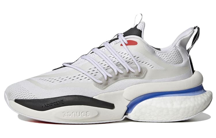 AlphaBoost V1 Adidas 'White Black Blue Fusion'