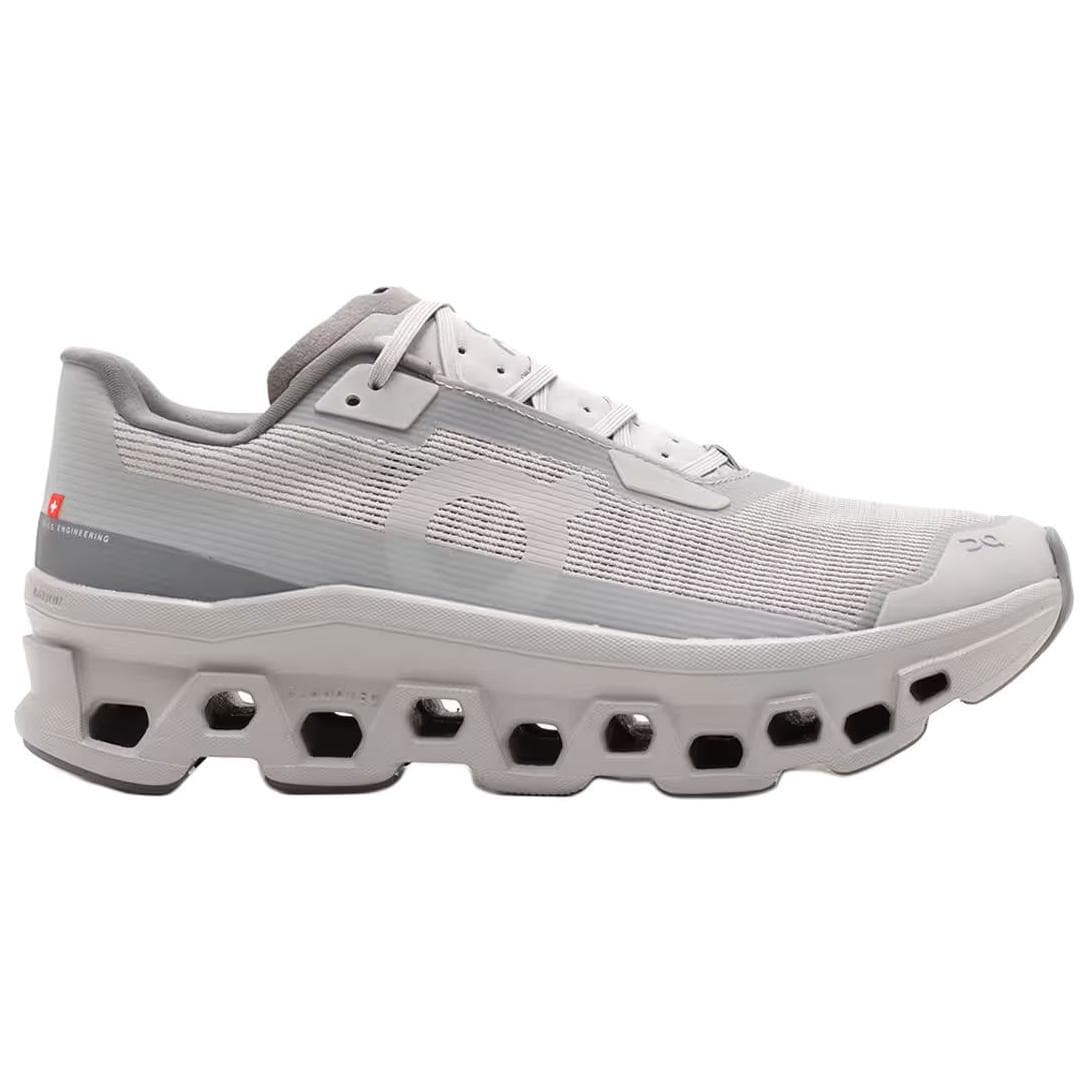 On Cloudmonster Void Soft Comfortable Breathable City Commuting Light Gray