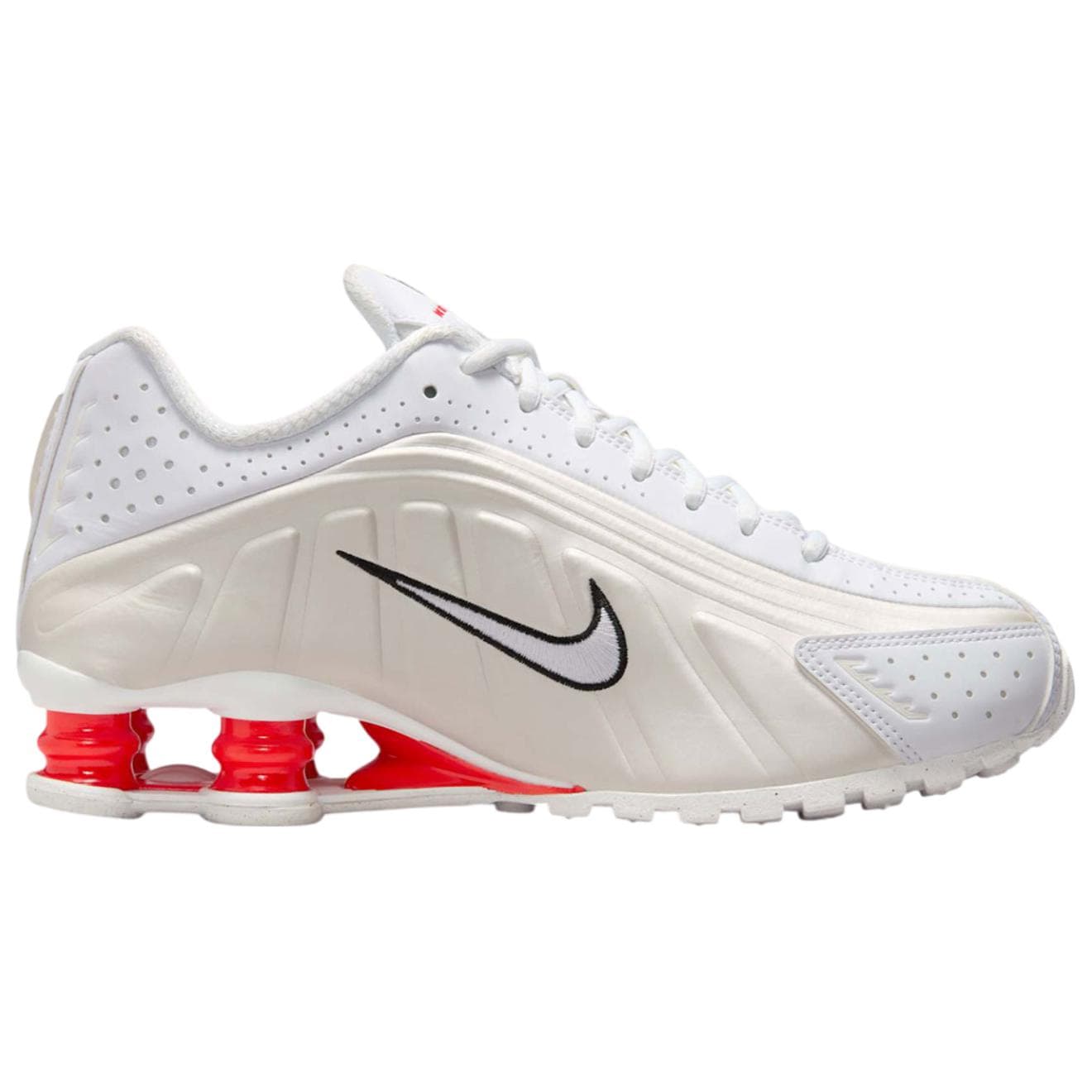 Nike Shox R4 Breathable Support White