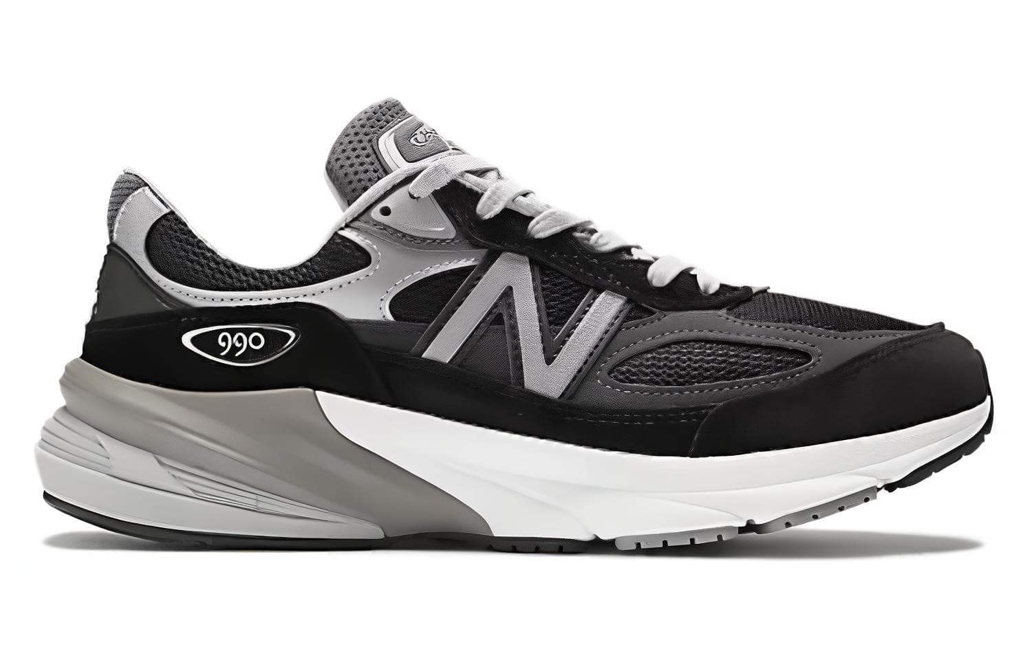 990v6 New Balance Made in Usa 'Black Silver'