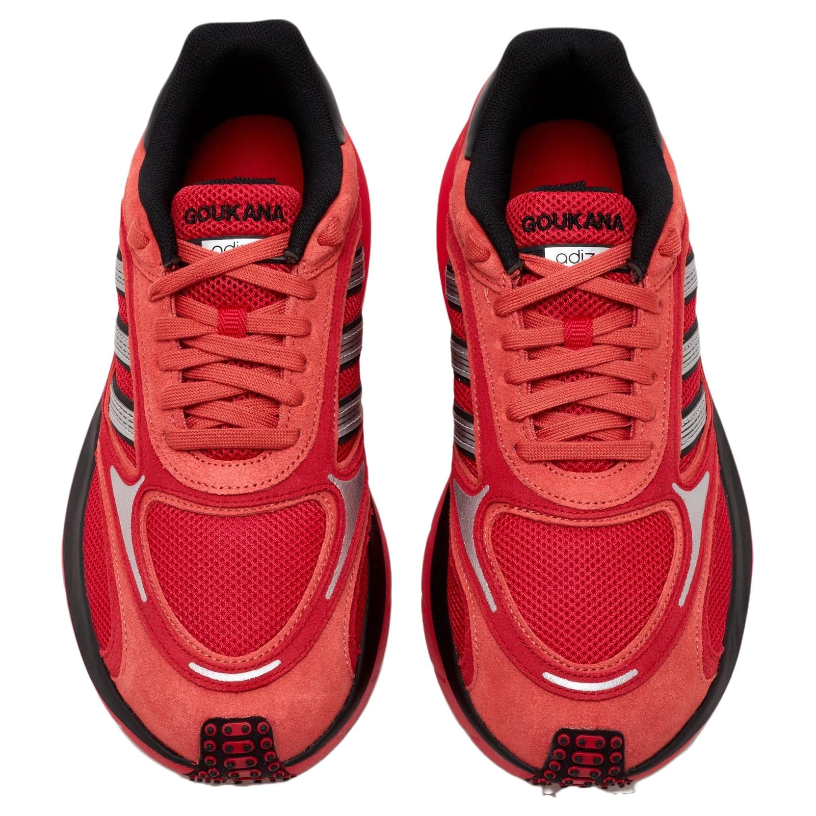 Adidas Adizero Goukana Classic Versatile Red Black Silver