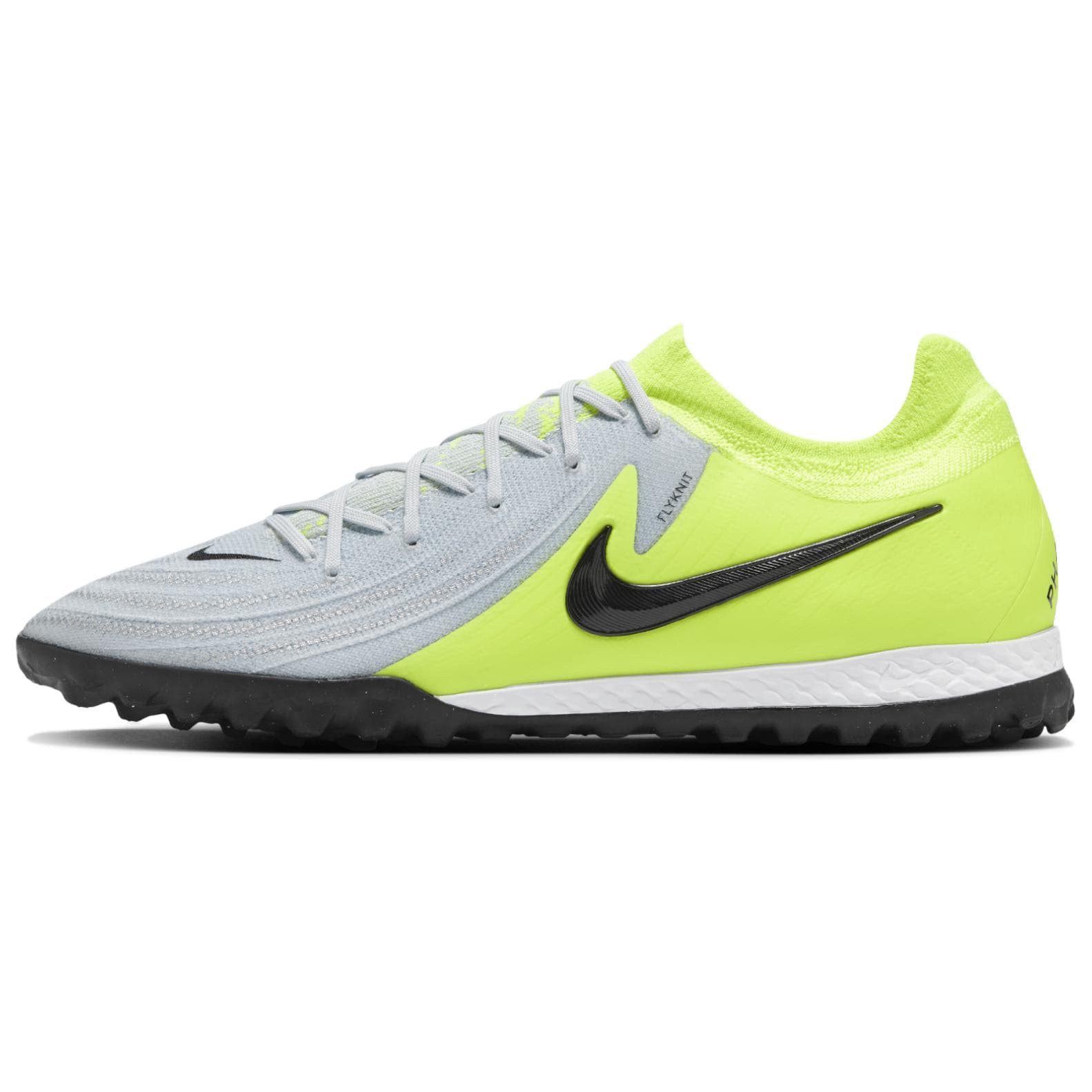 Nike Phantom GX 2 Pro TF Turf Synthetic Soccer Yellow Gray