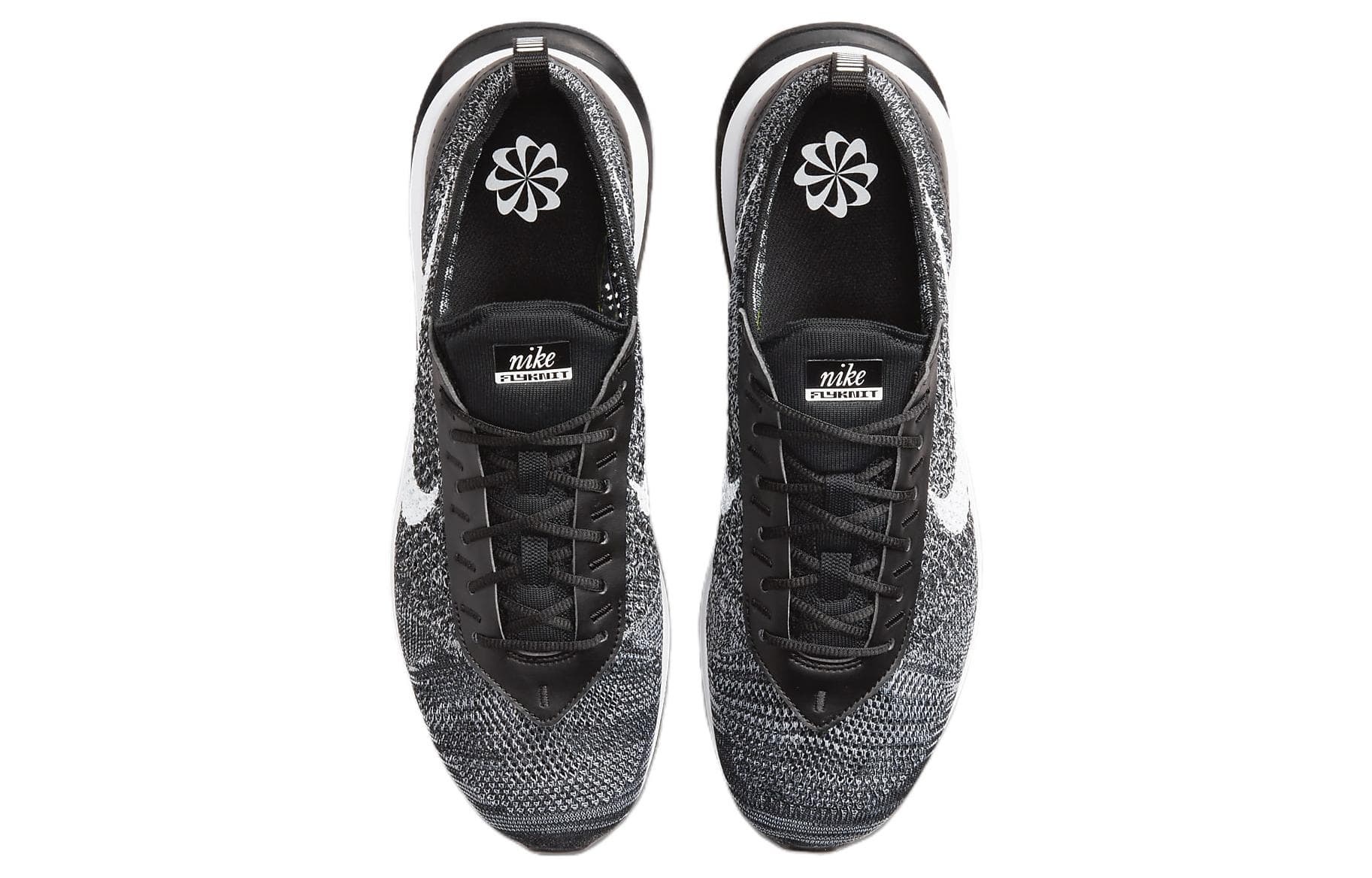 Nike Air Max Flyknit Racer Black White