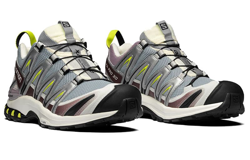 SALOMON XA PRO 3D Mesh Breathable Lowtop Trail Sandfield Gray