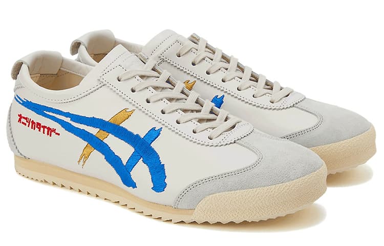 Asics Onitsuka Tiger Mexico 66 Deluxe Nm White Directoire Blue
