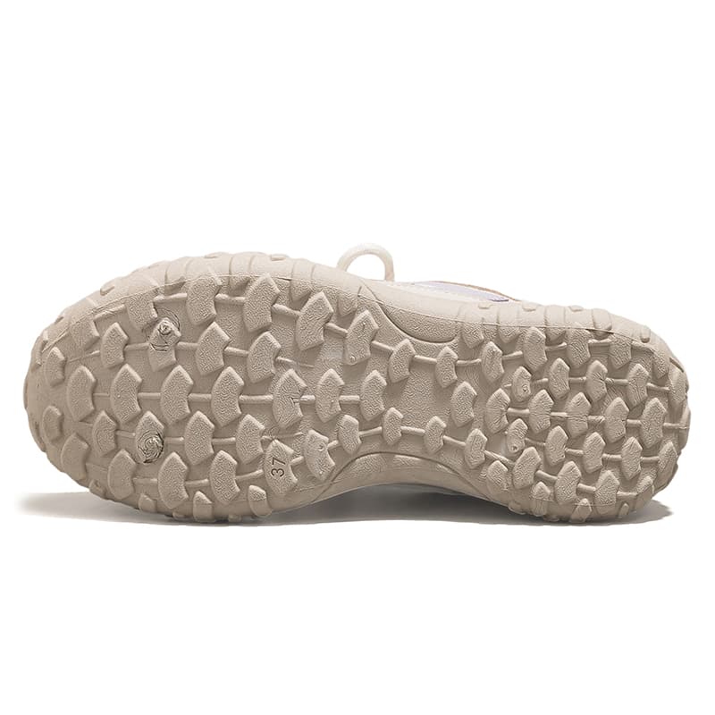 HUANQIU Breathable Beige Purple