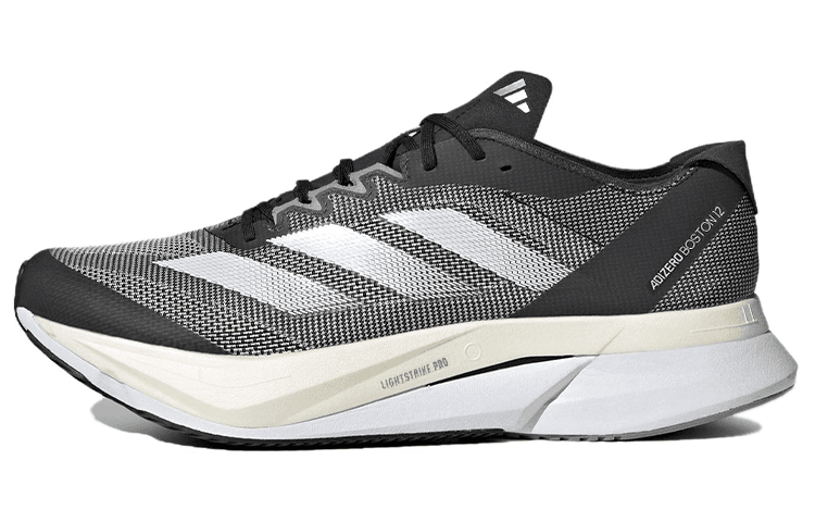 Adizero Boston 12 Adidas 'Black White'