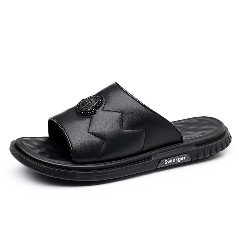Swinsger Quiet Quiet Slide Slippers Black