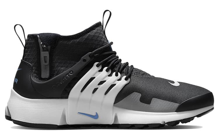 Nike Air Presto Mid Utility Antracite Summit White Particle Grey University Blue