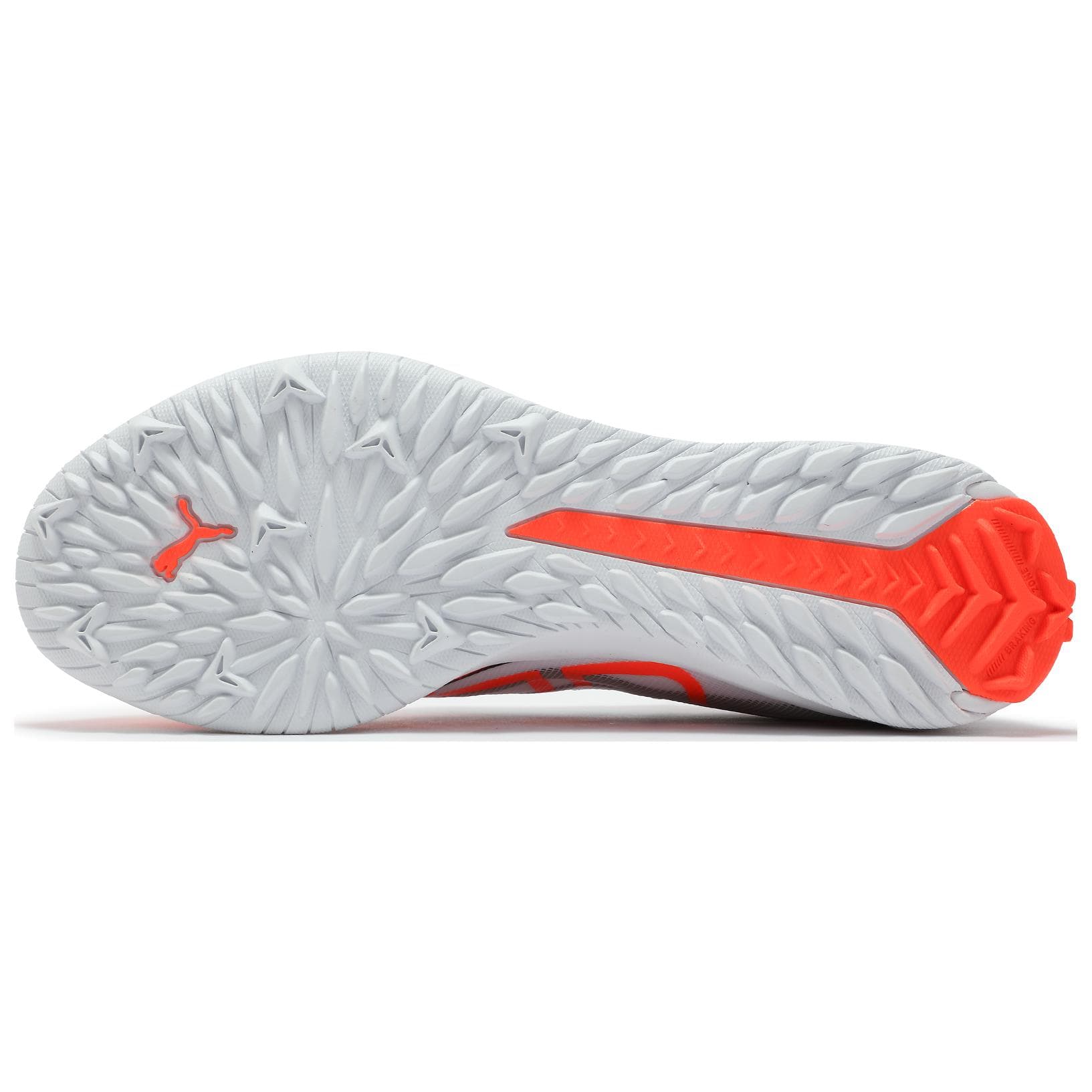 PUMA Ultra 5 Match TT (Turf) Soccer White Black Red