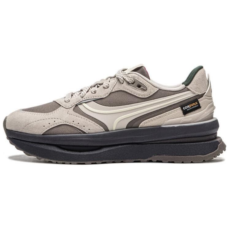 Li Ning Zhengrong Breathable Support Rebound Gray Brown