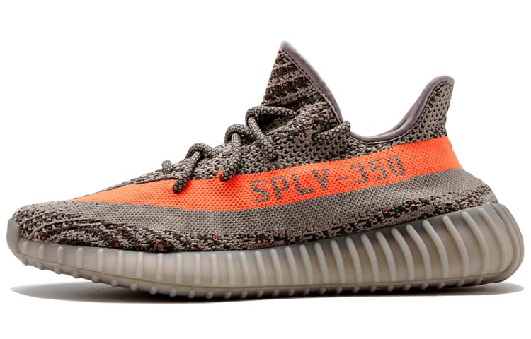 Adidas Originals Yeezy Boost 350 V2 Gray Orange 1.0 'Beluga'