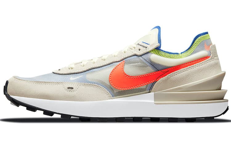 Nike Waffle One Coconut Milk Crimson Royal