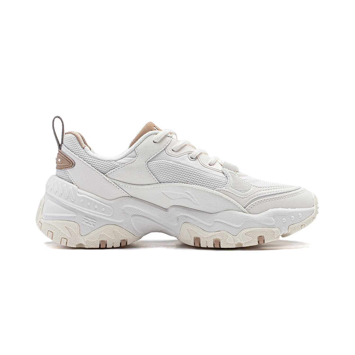Li Ning Brown Sugar Synthetic Rebound White