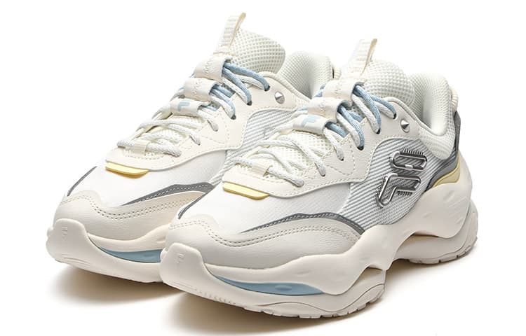 FILA FUSION Cheese Mesh, Textile, Synthetic Breathable Support Height Increasing