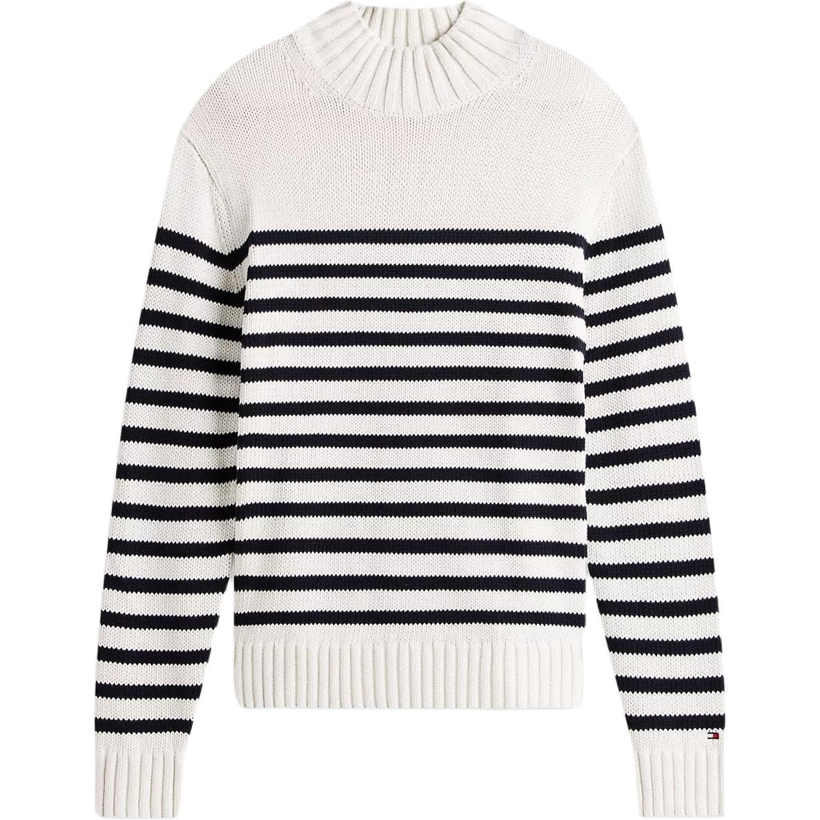 Tommy Hilfiger Sweaters Ivory Turtleneck Moderate