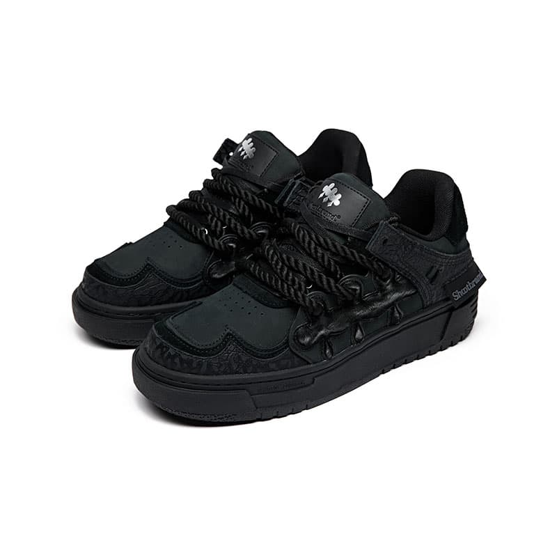 SHOOT BRAND Freedom No.1 Black Warrior SlipResistant, AbrasionResistant, HeightIncreasing Lowtop