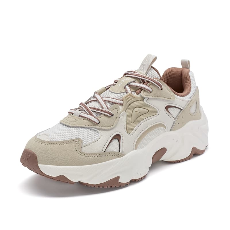 XTEP Star Trace Comfortable White Sand Gray