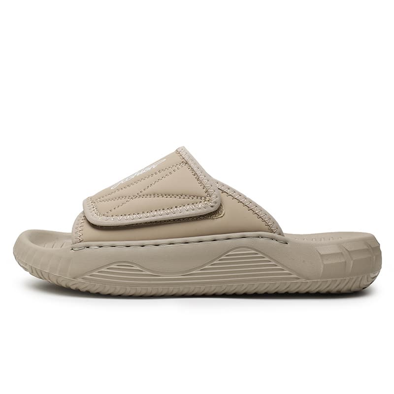 URBAN AUTHENTIC Stitching Slide Slippers Sand