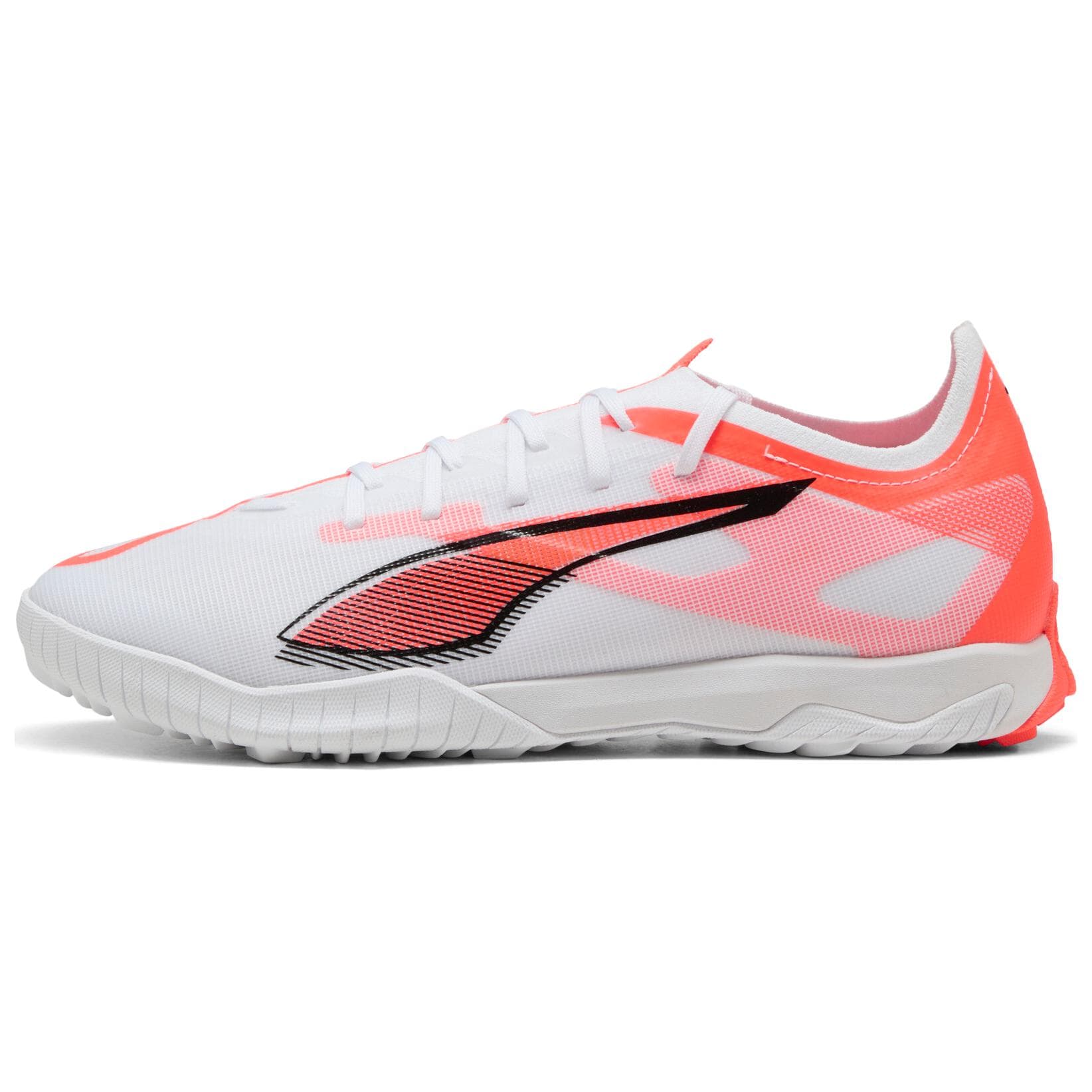 PUMA Ultra 5 Match TT (Turf) Soccer White Black Red