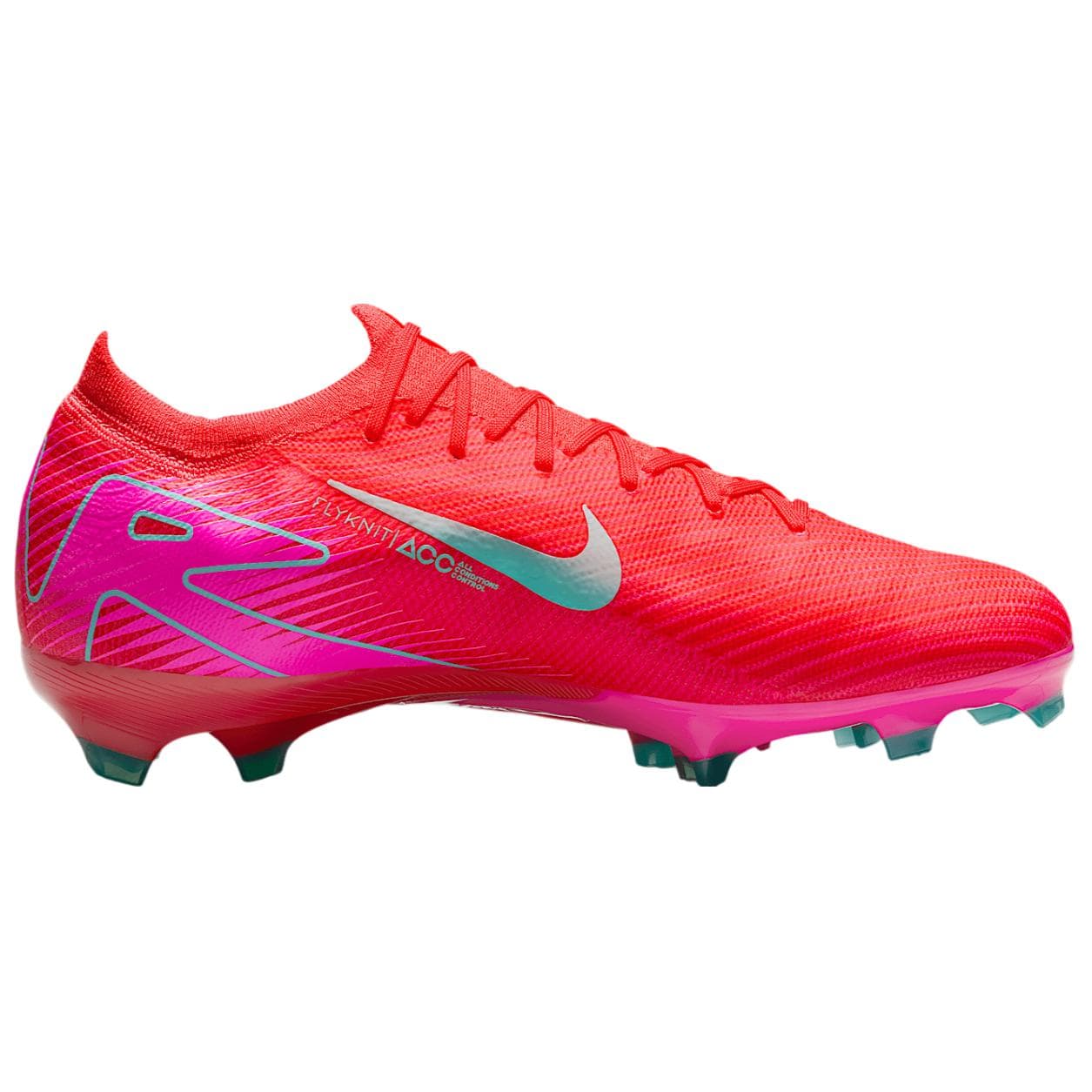 Nike Mercurial Vapor 16 Pro FG Firm Ground Breathable Soccer Red