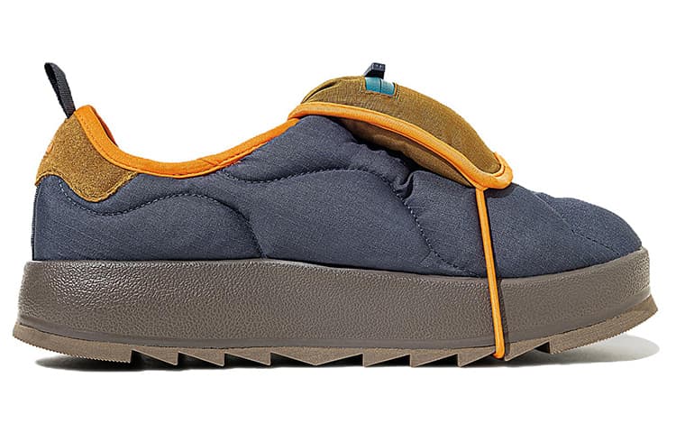 Adidas Originals Puffylette Fabric Brown Blue