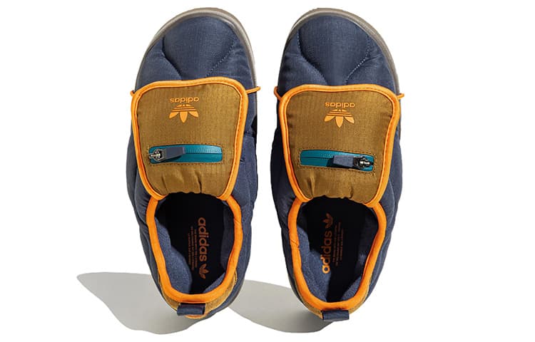 Adidas Originals Puffylette Fabric Brown Blue