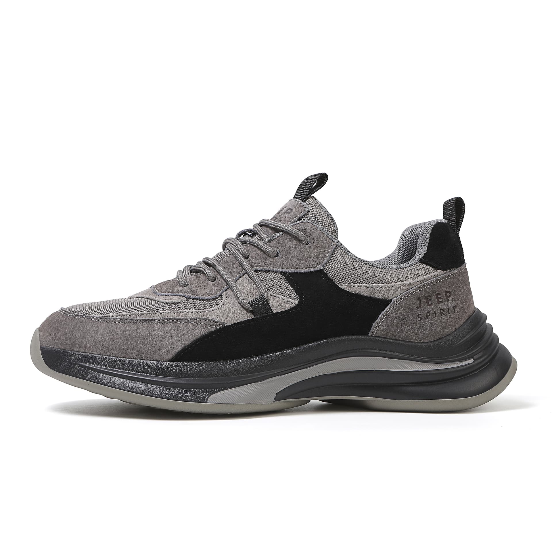 JEEP SPIRIT Breathable, Resistant, Lightweight, Height Increasing Ancient City Gray