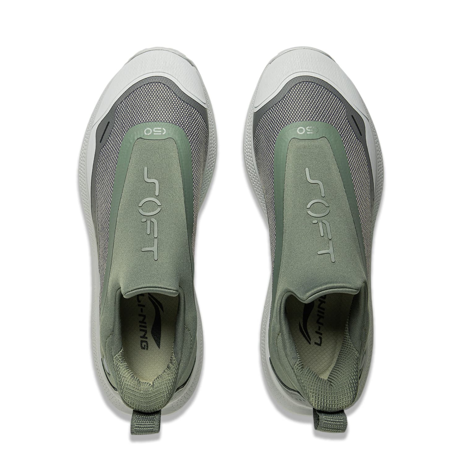 Li Ning SOFT GO Gray Green