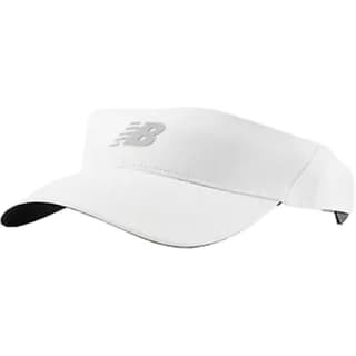 New Balance Elastic Polyester Fabric Sun Protection Hats White