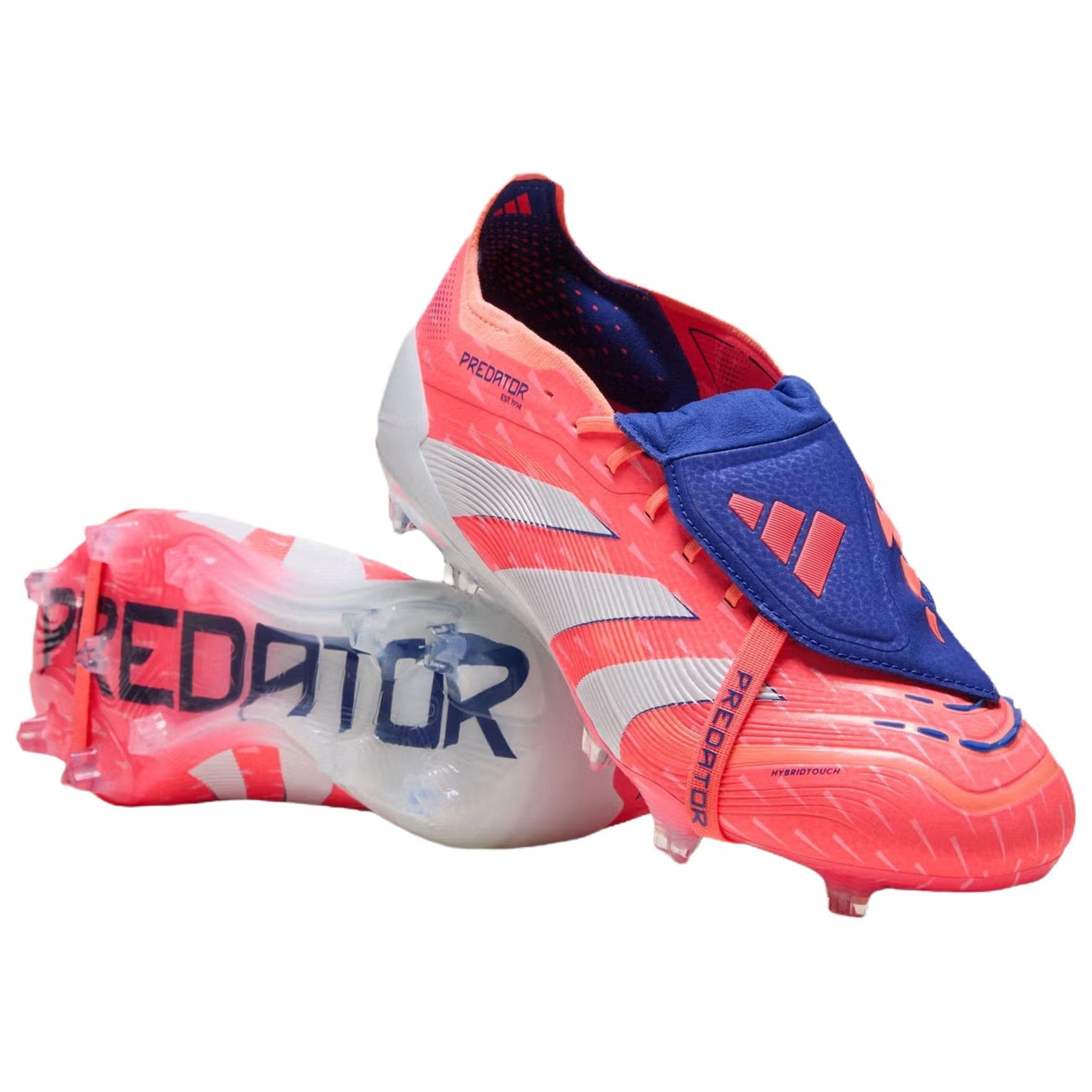 Predator Elite Adidas FoldOver Tongue Fg 'Coral Blaze Pack'