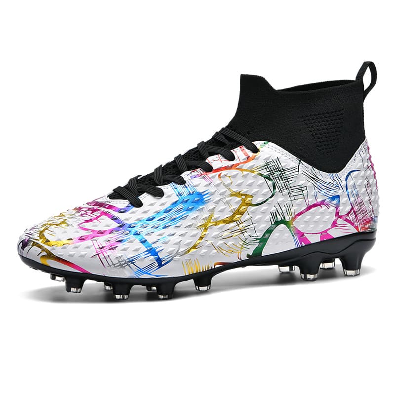 BIANSULONG Soccer Black WhiteLong Stud